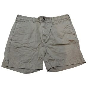 J. Crew Men's Tan Flat Front Shorts